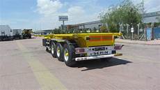 Container Carrier Semi Trailer