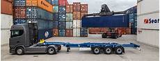Container Carrier Semi Trailer