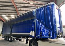 Curtain Sided Truck And Trailer