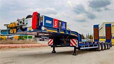 Jumbo Lowbed Trailer With 3 Axles