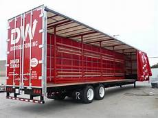 Curtain Sided Truck And Trailer