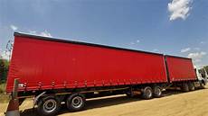Curtain Sided Truck And Trailer