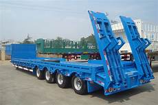 Low-Bed Semi Trailer