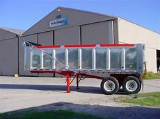 Semi Pipe Type Dumper Trailer