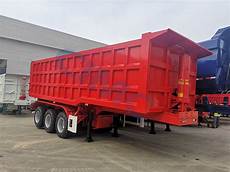 Semi Pipe Type Dumper Trailer